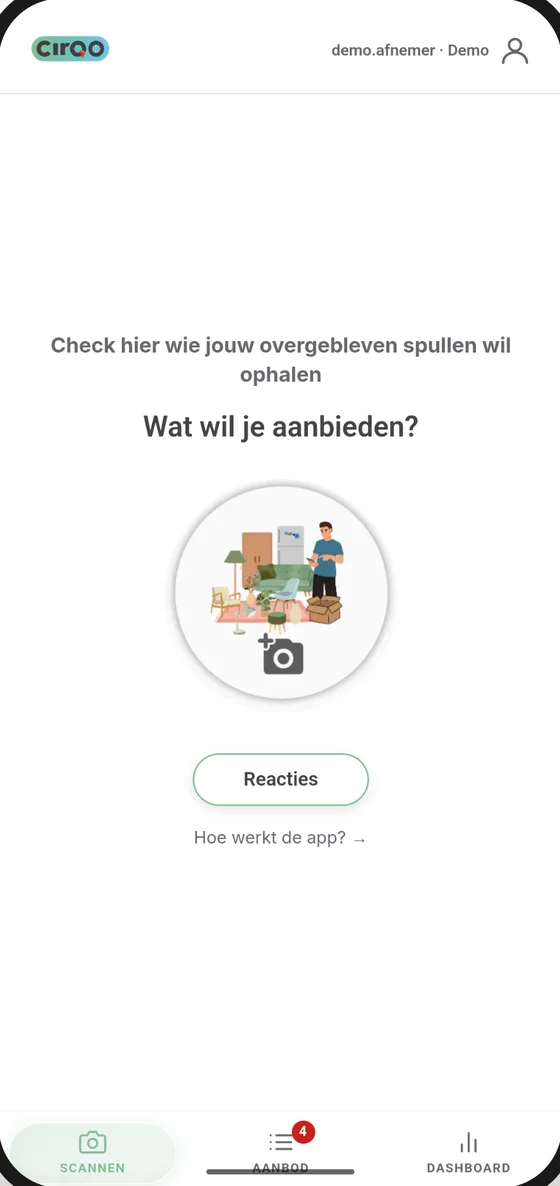 Cirqo app: wat wil je aanbieden