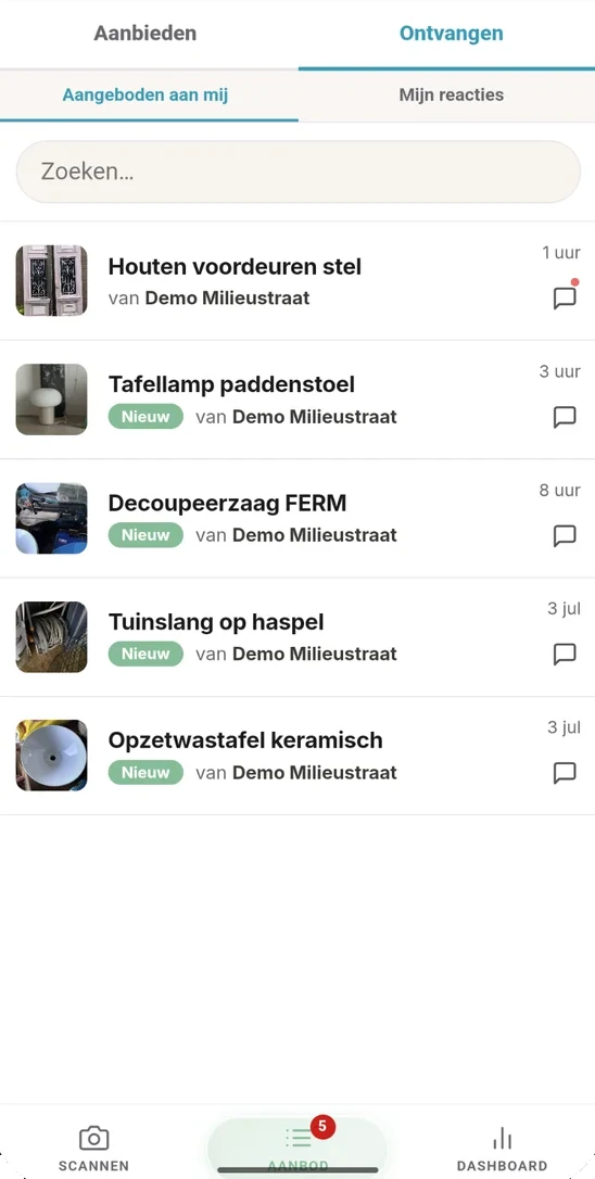 Cirqo app: het aanbod uit de regio in jullie account